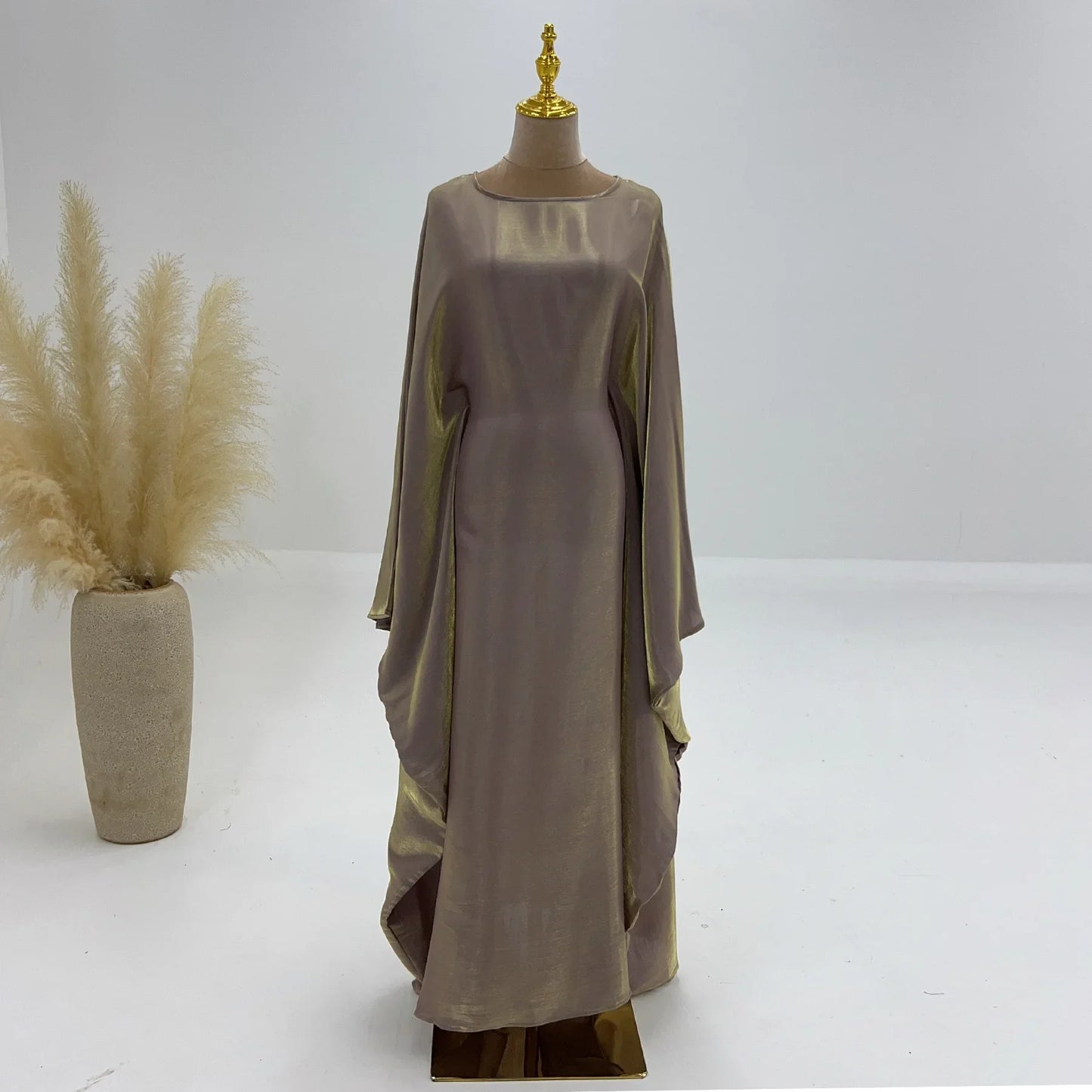 Butterfly Abaya Inside Inner Belt Muslim Party Long Dress Abayas for Women Dubai Turkey Islamic Clothing Ramadan Eid Kaftan Robe