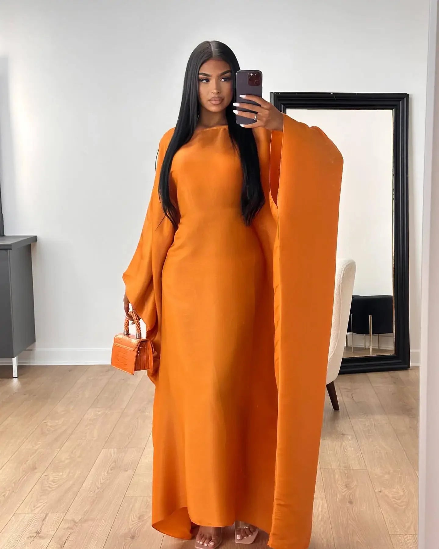 Butterfly Abaya Inside Inner Belt Muslim Party Long Dress Abayas for Women Dubai Turkey Islamic Clothing Ramadan Eid Kaftan Robe