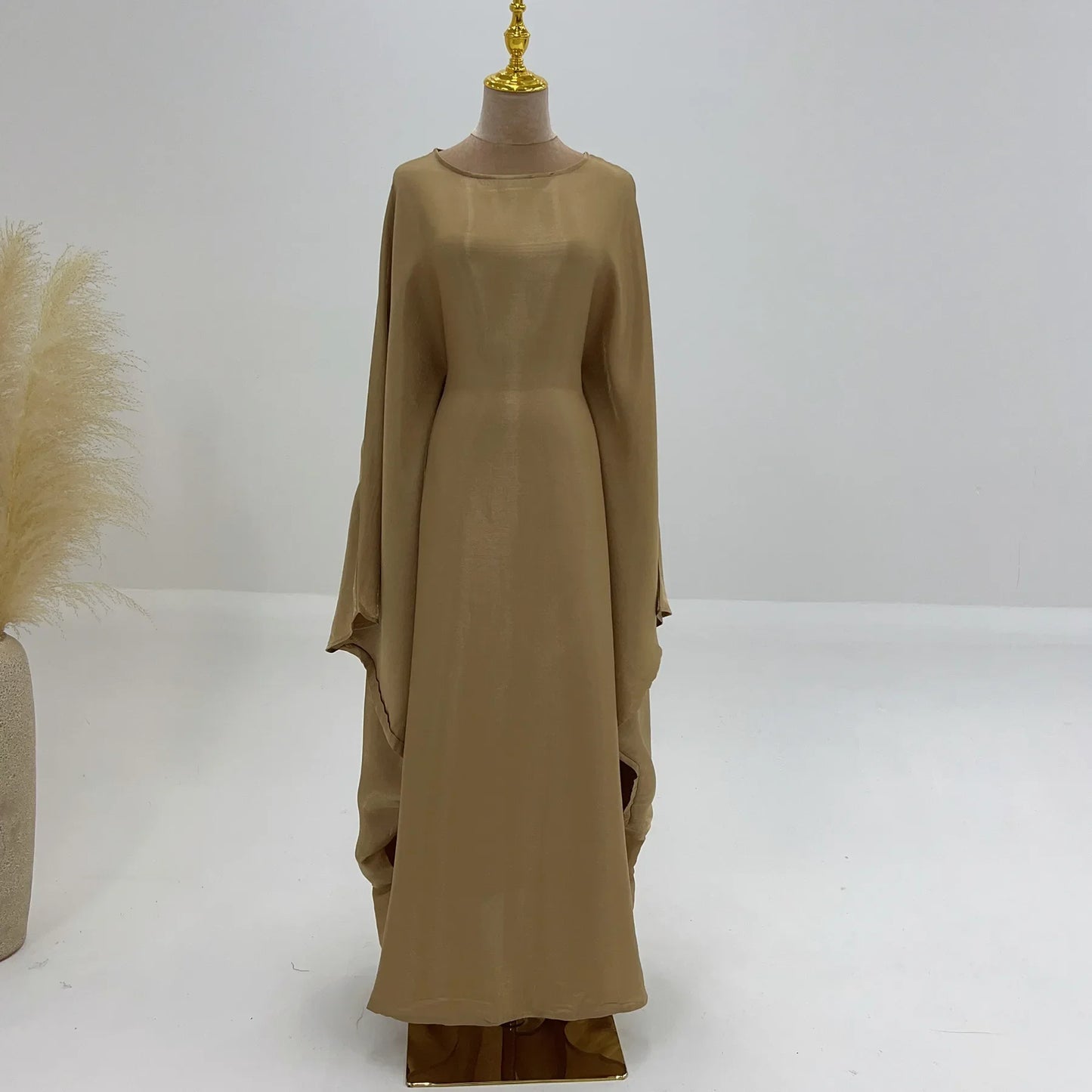 Butterfly Abaya Inside Inner Belt Muslim Party Long Dress Abayas for Women Dubai Turkey Islamic Clothing Ramadan Eid Kaftan Robe