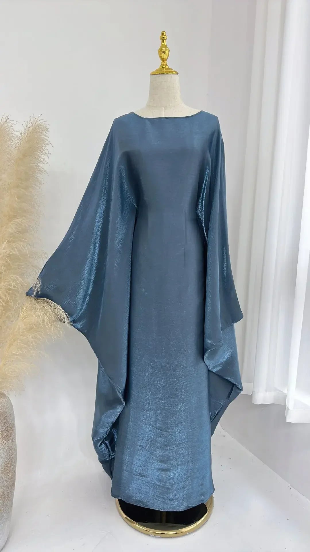 Butterfly Abaya Inside Inner Belt Muslim Party Long Dress Abayas for Women Dubai Turkey Islamic Clothing Ramadan Eid Kaftan Robe